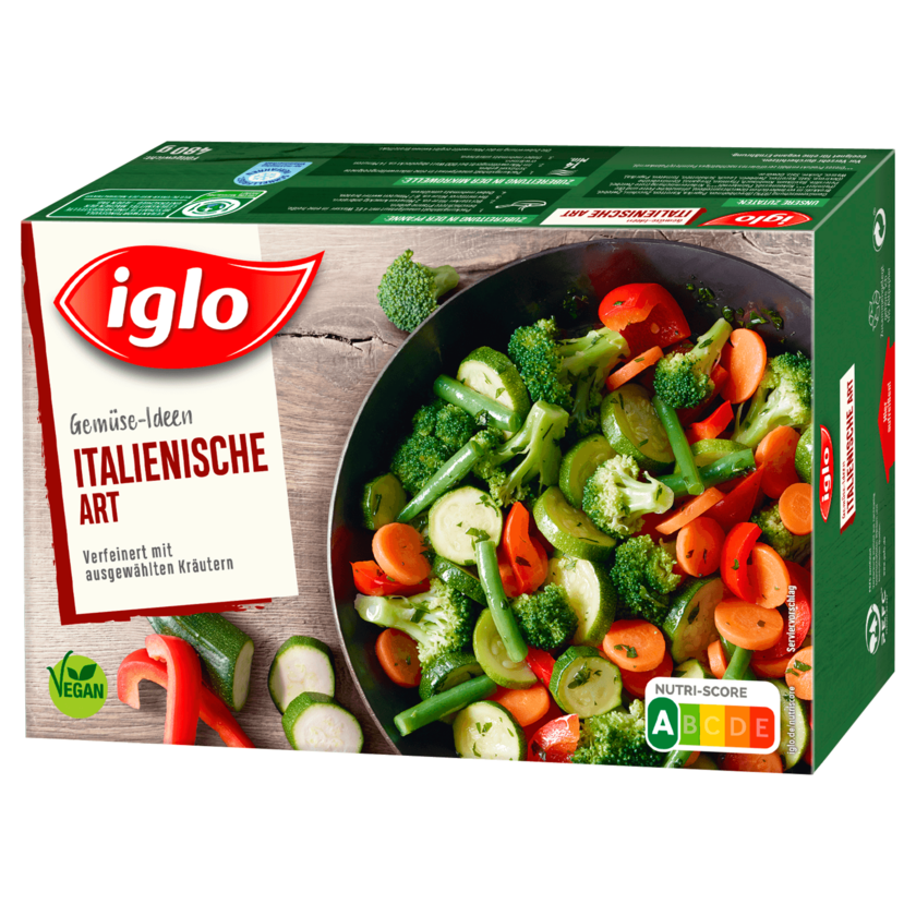 Iglo Gemüse Ideen Italienisch 480g